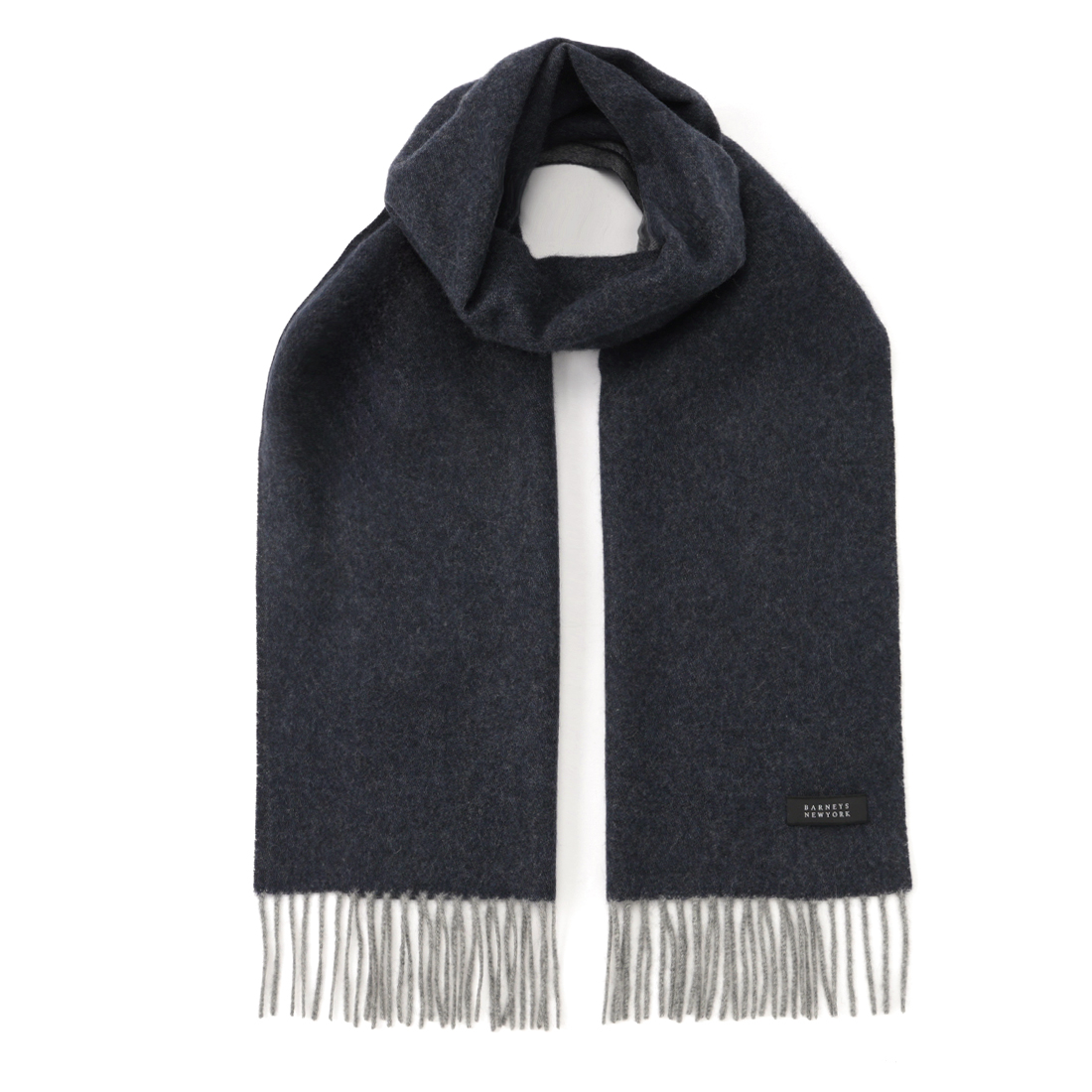 リバーシブルカシミヤスカーフ