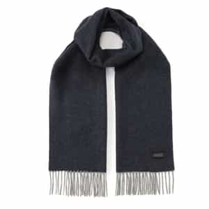 リバーシブルカシミヤスカーフ