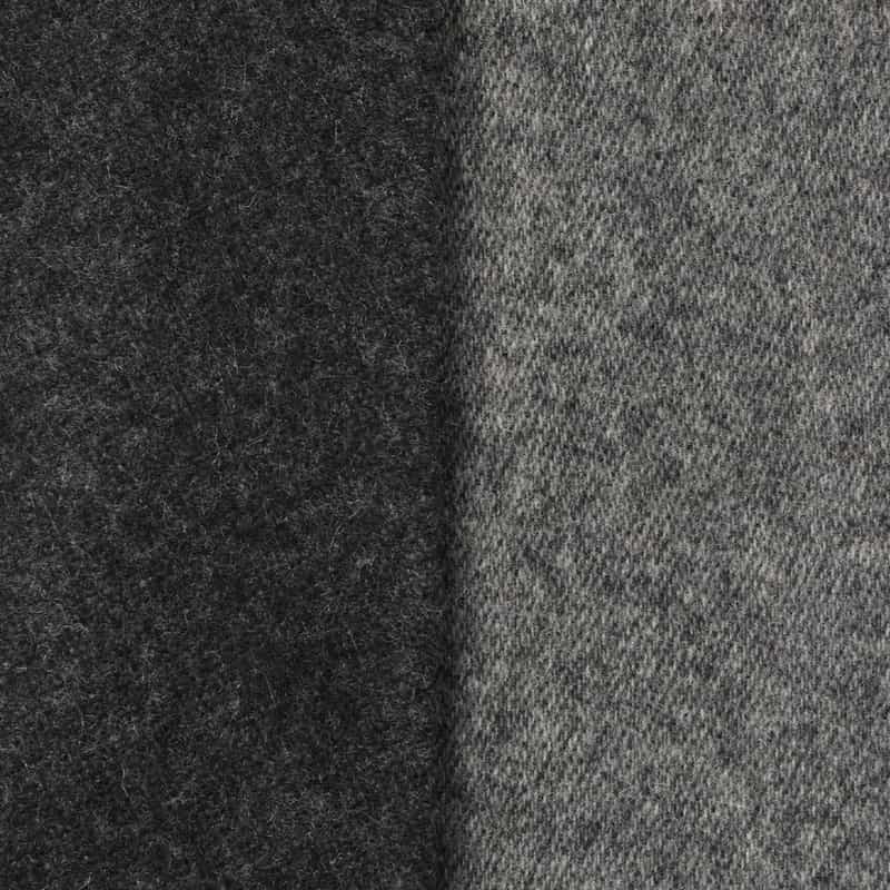 BARNEYS NEW YORK リバーシブルカシミヤスカーフ GRAY