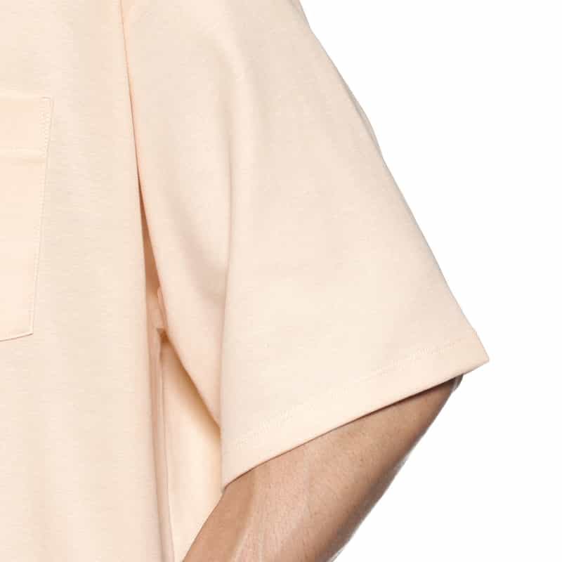 BARNEYS NEW YORK ウォッシャブル ポケット付Tシャツ OFF WHITE