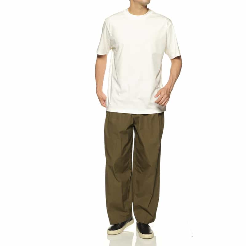BARNEYS NEW YORK コットンTシャツ WHITE