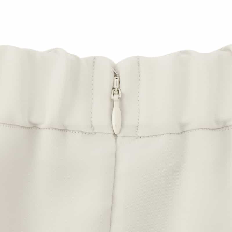 BARNEYS NEW YORK セットアップ ウォッシャブル スムースサテンスカート BEIGE