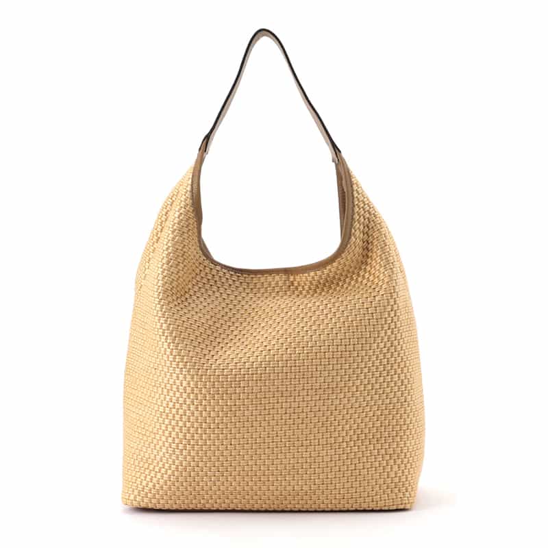 BARNEYS NEW YORK ワンショルダートートバッグ IVORY