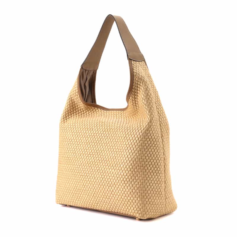 BARNEYS NEW YORK ワンショルダートートバッグ IVORY