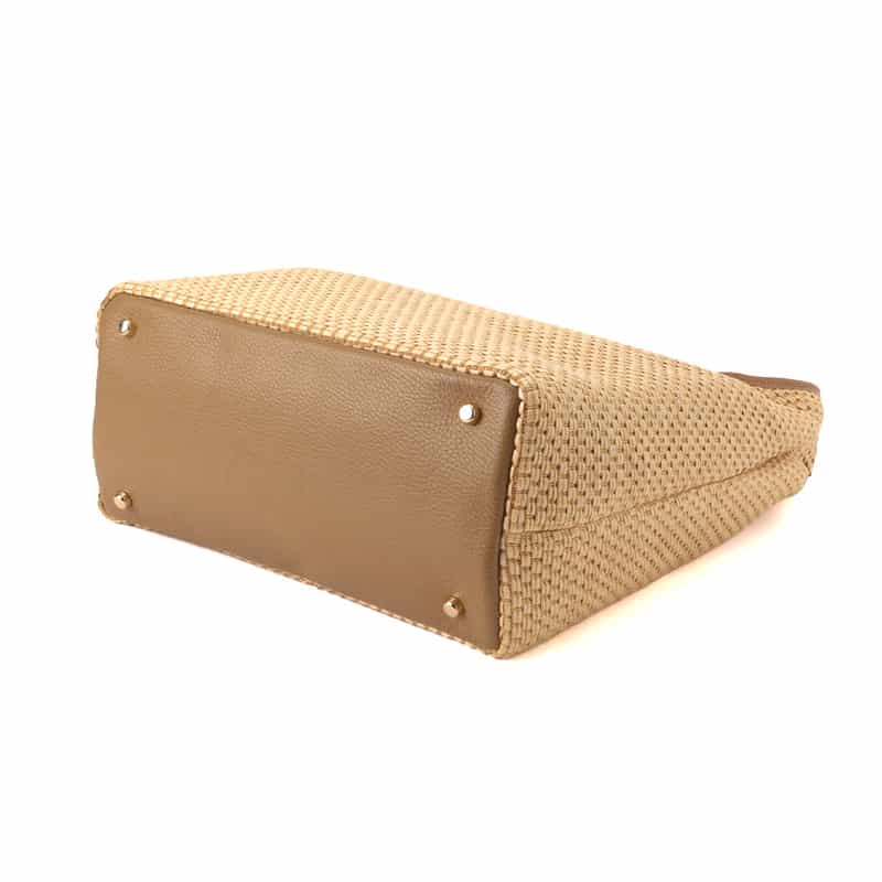 BARNEYS NEW YORK ワンショルダートートバッグ IVORY