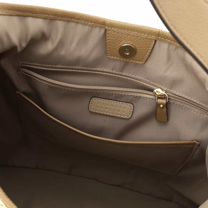 BARNEYS NEW YORK ワンショルダートートバッグ IVORY