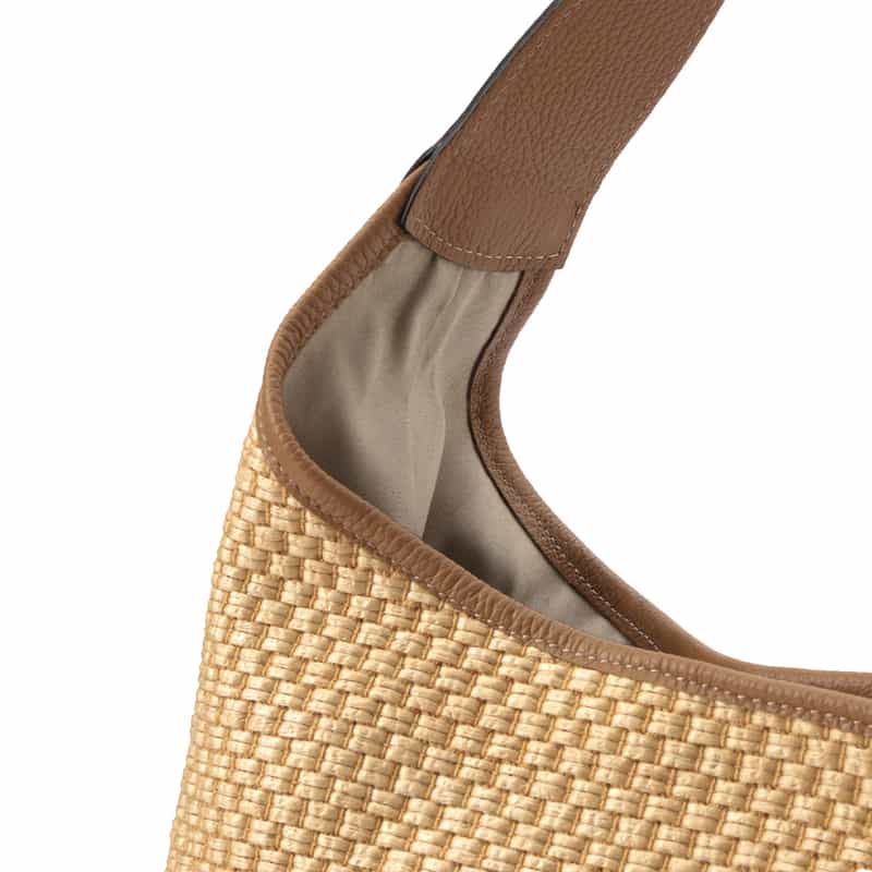 BARNEYS NEW YORK ワンショルダートートバッグ IVORY