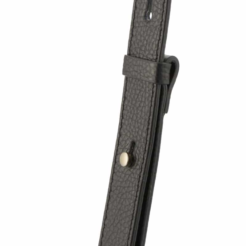 BARNEYS NEW YORK レザー フラップトートバッグ BLACK