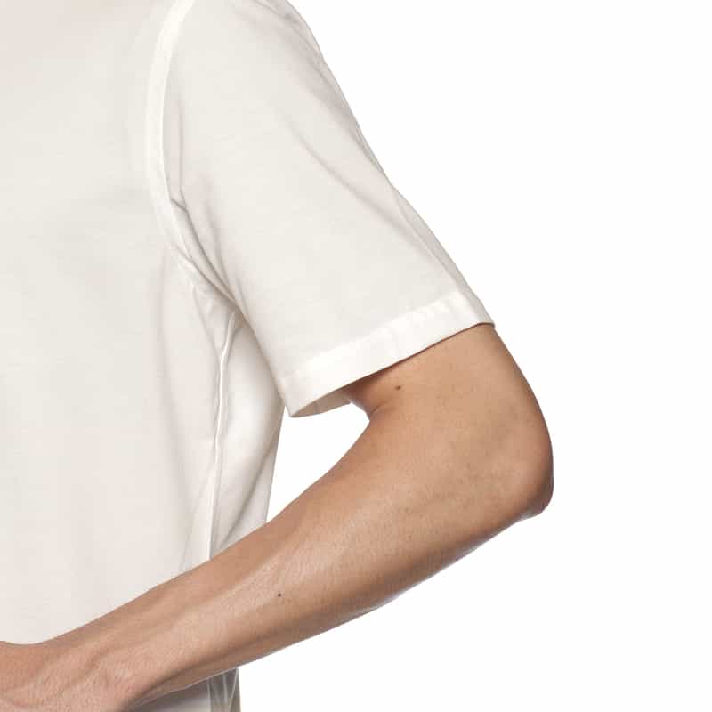 BARNEYS NEW YORK ウォッシャブル カジュアルシャツ WHITE