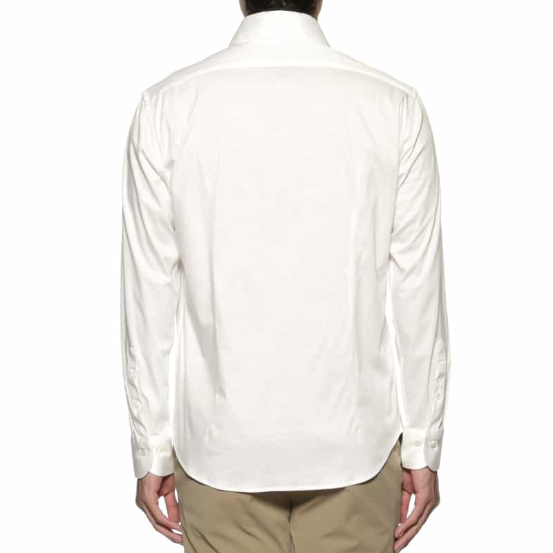 BARNEYS NEW YORK カジュアルシャツ （アルビニ社製コットン使用） WHITE