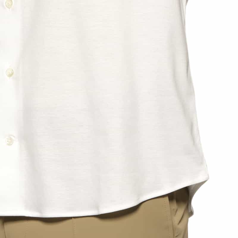 BARNEYS NEW YORK カジュアルシャツ （アルビニ社製コットン使用） WHITE