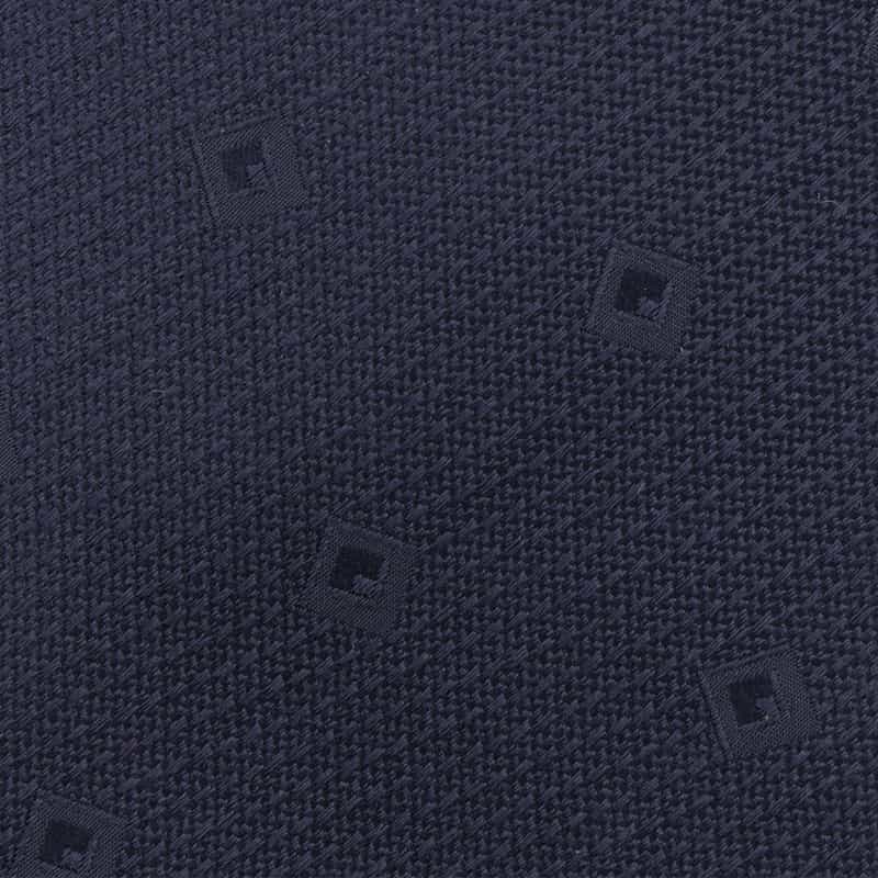 BARNEYS NEW YORK 小紋柄タイ NAVY