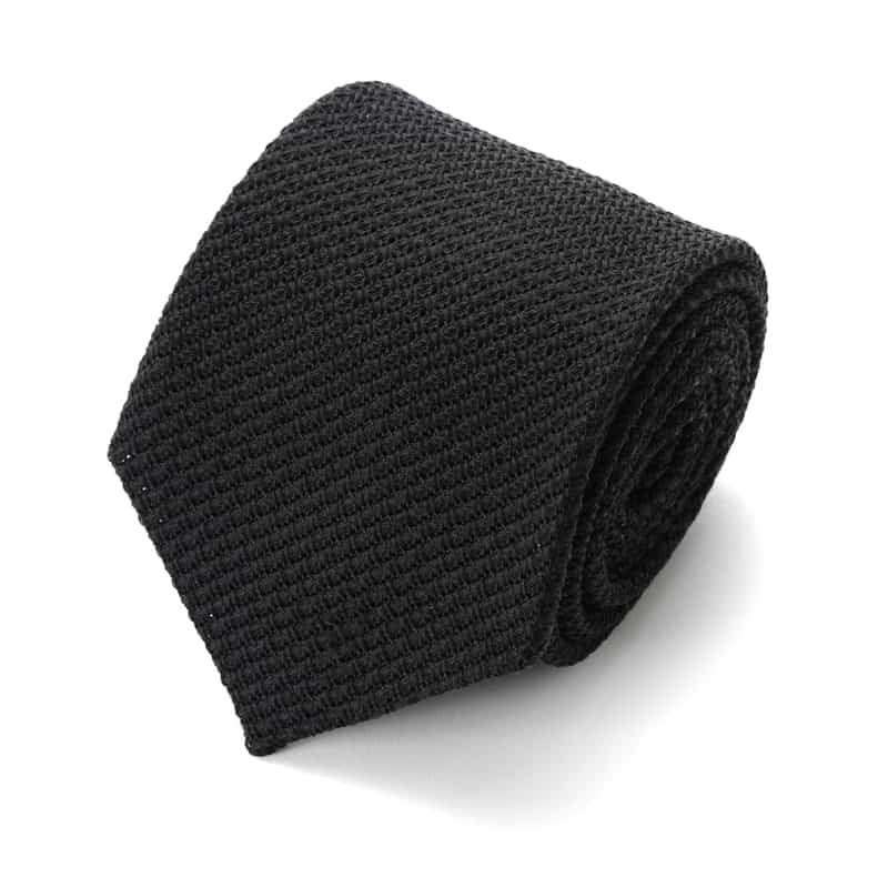 BARNEYS NEW YORK ソリッドタイ BLACK