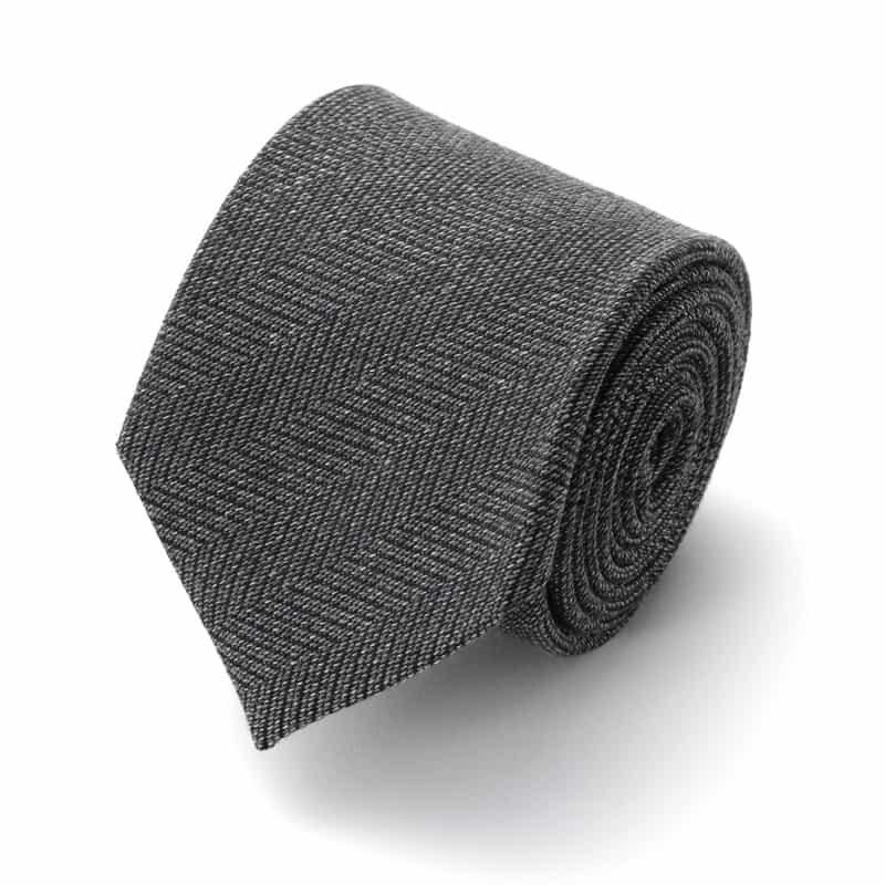 BARNEYS NEW YORK ソリッドタイ GRAY