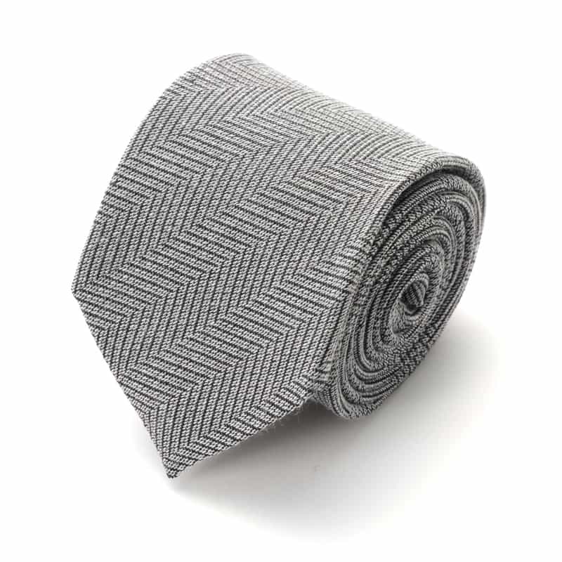 BARNEYS NEW YORK ソリッドタイ LIGHT GRAY