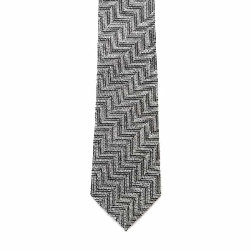 BARNEYS NEW YORK ソリッドタイ LIGHT GRAY