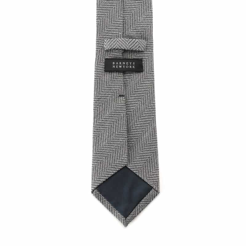 BARNEYS NEW YORK ソリッドタイ LIGHT GRAY