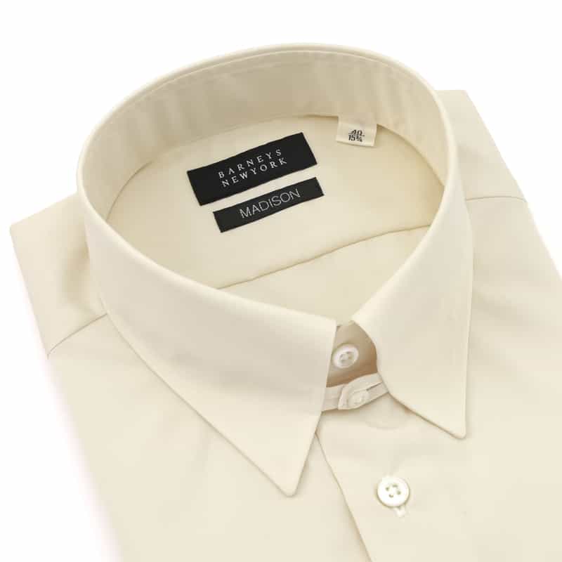 BARNEYS NEW YORK ドレスシャツ"MADISON" BEIGE