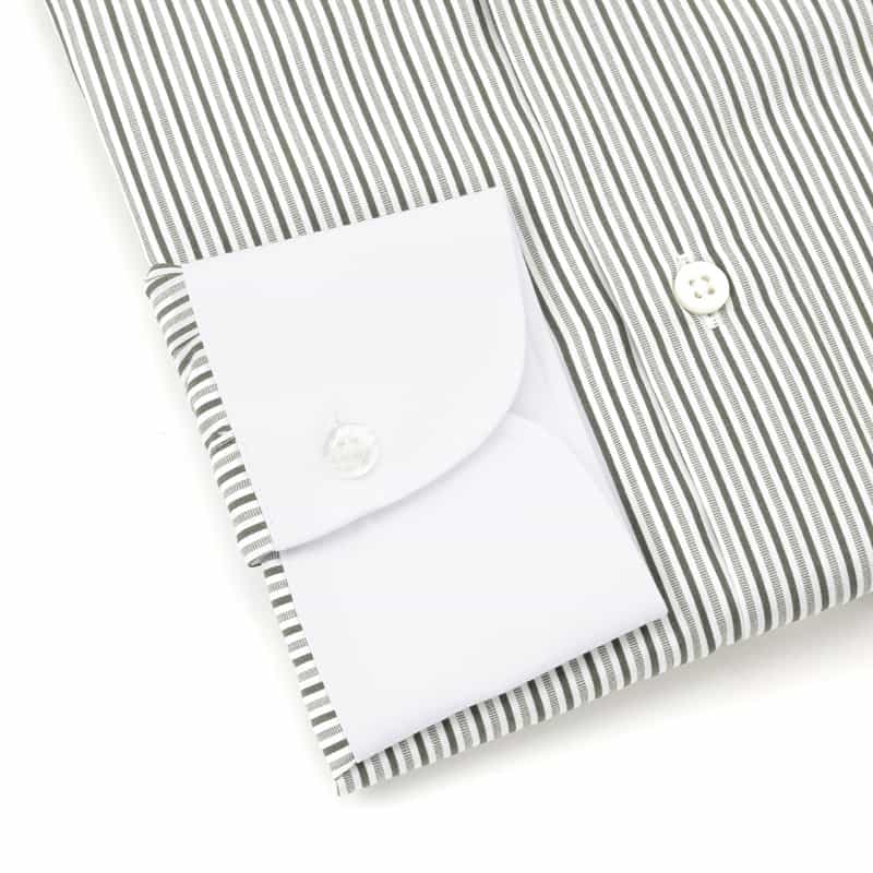 BARNEYS NEW YORK ドレスシャツ"MADISON" GRAY