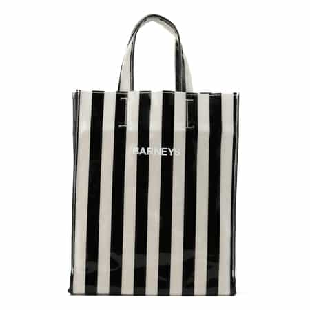 国内直営【BARNEYS NEW YORK】ロゴ入りPVCトートバッグ BARNEYS