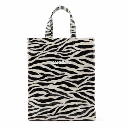 BARNEY'S NEW YORK ストライプ トートバッグ BARNEYS