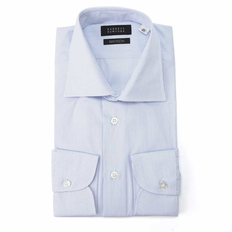 BARNEYS NEW YORK ドレスシャツ "MADISON" LT BLUE