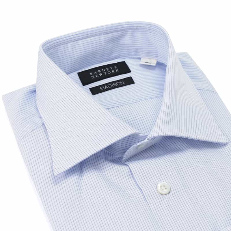 BARNEYS NEW YORK ドレスシャツ "MADISON" LIGHT BLUE