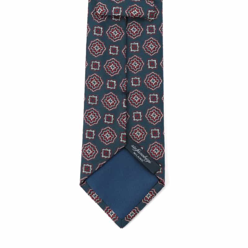 STEFANO BIGI STEFANO BIGI＜ステファノ ビジ＞ メダリオン柄タイ BLUE