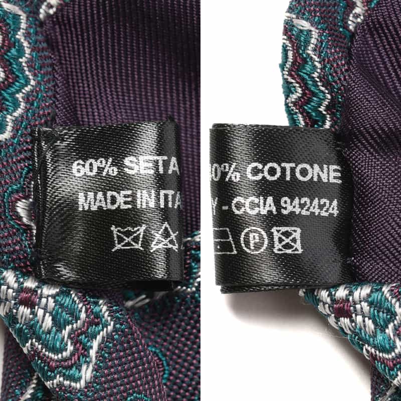 STEFANO BIGI STEFANO BIGI＜ステファノ ビジ＞ メダリオン柄タイ PURPLE