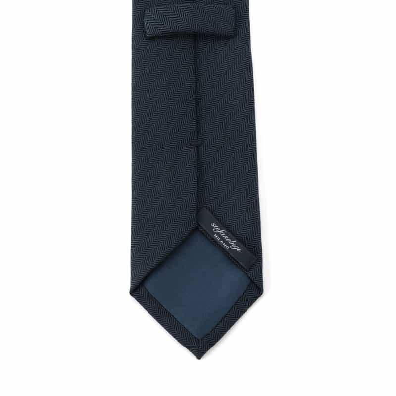 STEFANO BIGI STEFANO BIGI＜ステファノ ビジ＞ ソリッドタイ NAVY