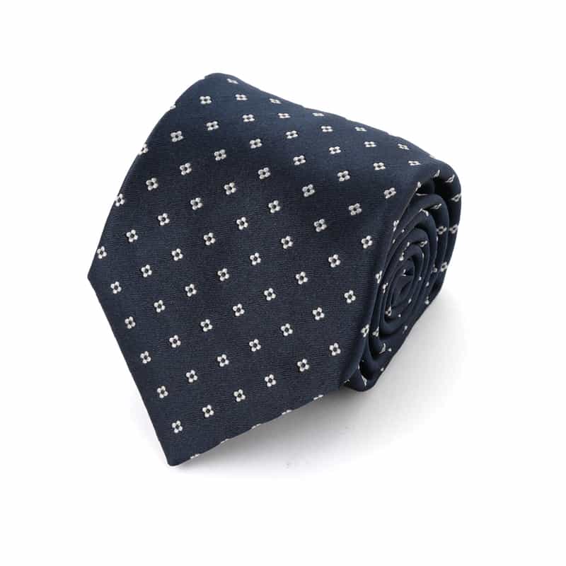 STEFANO BIGI STEFANO BIGI＜ステファノ ビジ＞ フラワー柄タイ NAVY