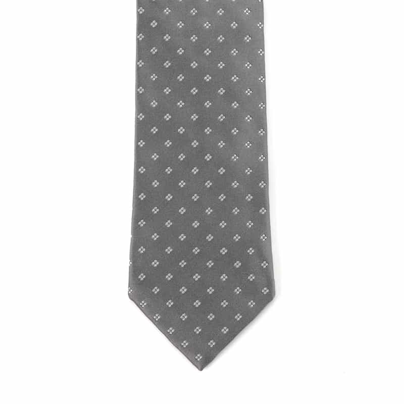 STEFANO BIGI STEFANO BIGI＜ステファノ ビジ＞ フラワー柄タイ SILVER