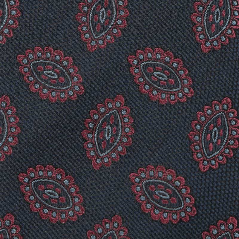 STEFANO BIGI STEFANO BIGI＜ステファノ ビジ＞ ペイズリー柄タイ NAVY