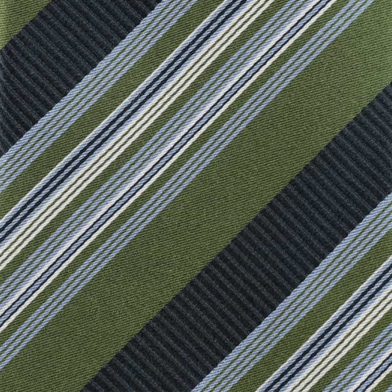 STEFANO BIGI STEFANO BIGI＜ステファノ ビジ＞ レジメンタル柄タイ GREEN