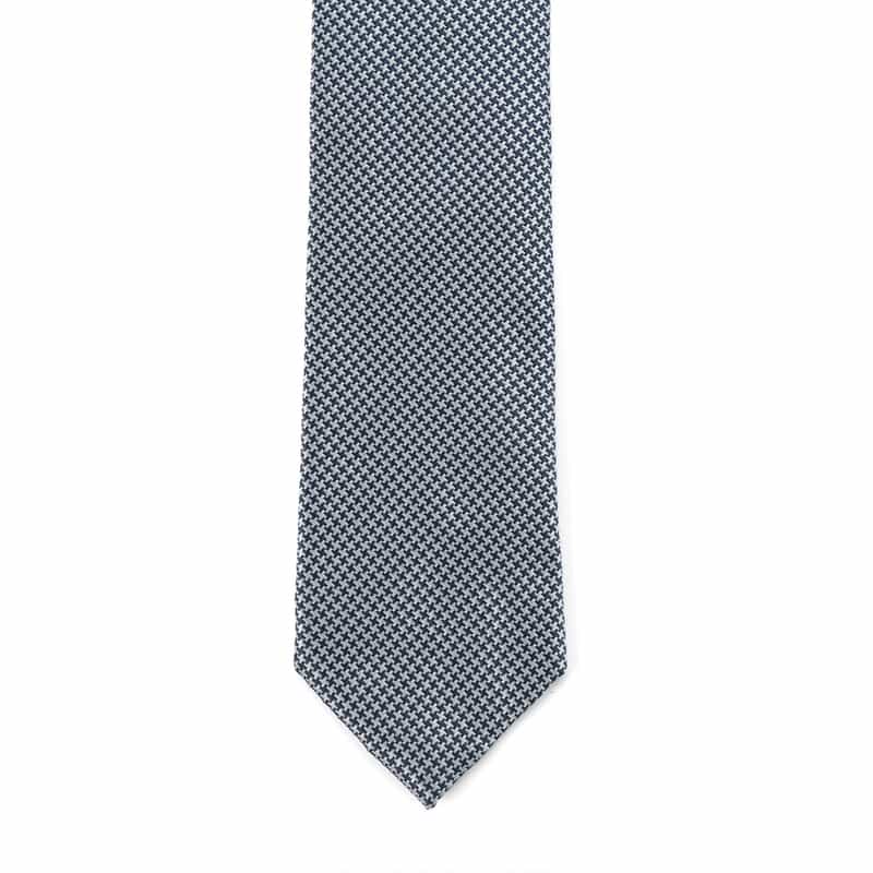 STEFANO BIGI STEFANO BIGI＜ステファノ ビジ＞ 千鳥柄タイ BLUE
