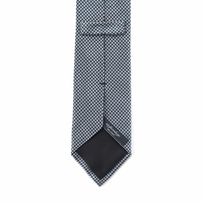 STEFANO BIGI STEFANO BIGI＜ステファノ ビジ＞ 千鳥柄タイ BLUE