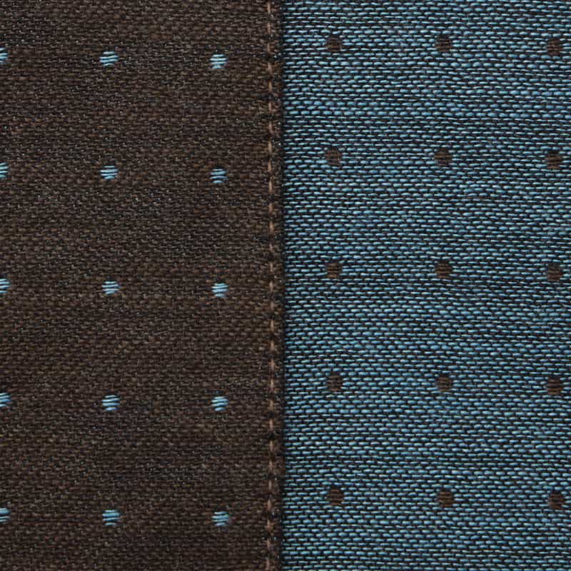 STEFANO BIGI STEFANO BIGI<ステファノ ビジ> ピンドット柄スカーフ BROWN
