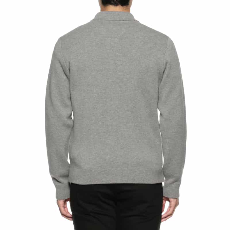 MAURO OTTAVIANI MAURO OTTAVIANI＜マウロ オッタヴィアーニ＞ バーニーズ　ニューヨーク限定ジップアップニットカーディガン GRAY