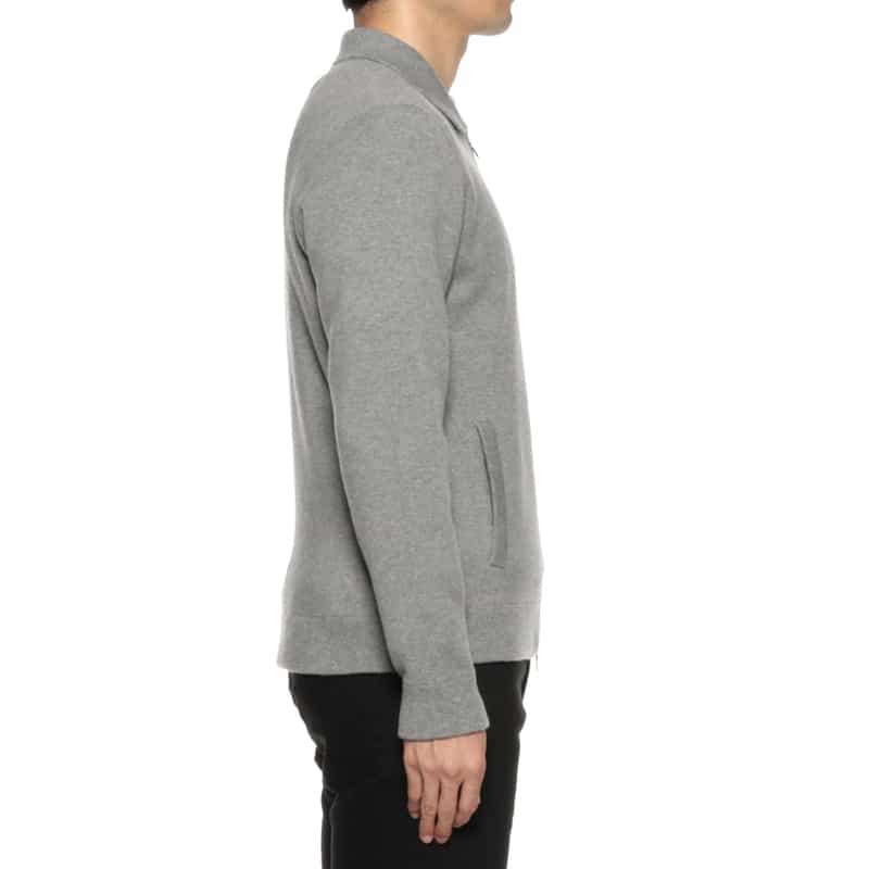 MAURO OTTAVIANI MAURO OTTAVIANI＜マウロ オッタヴィアーニ＞ バーニーズ　ニューヨーク限定ジップアップニットカーディガン GRAY