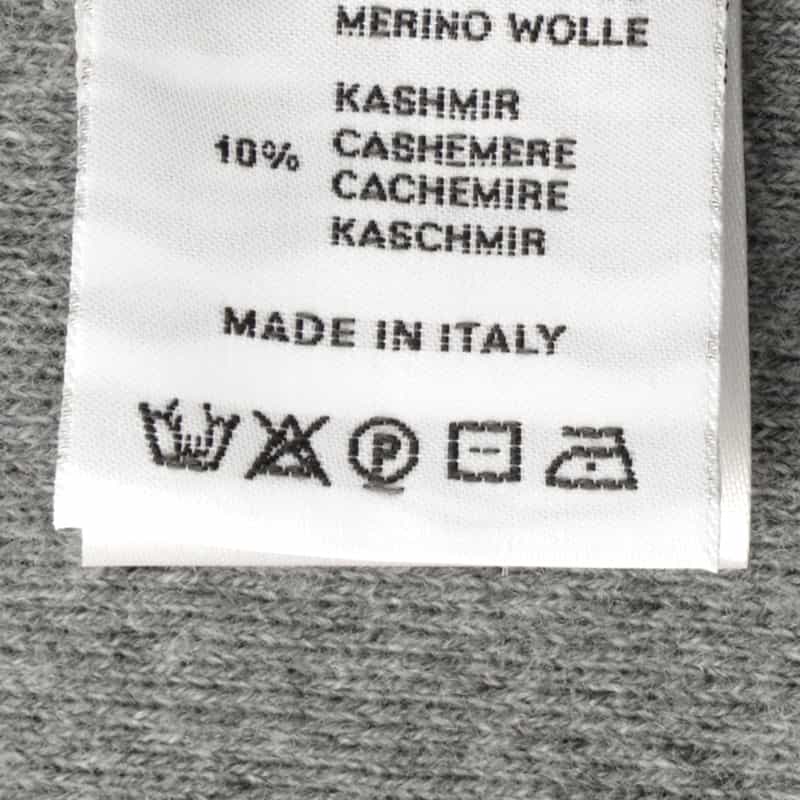 MAURO OTTAVIANI MAURO OTTAVIANI＜マウロ オッタヴィアーニ＞ バーニーズ　ニューヨーク限定ジップアップニットカーディガン GRAY