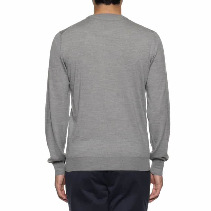 MAURO OTTAVIANI MAURO OTTAVIANI＜マウロ オッタヴィアーニ＞ バーニーズ　ニューヨーク限定クルーネックニットプルオーバー GRAY