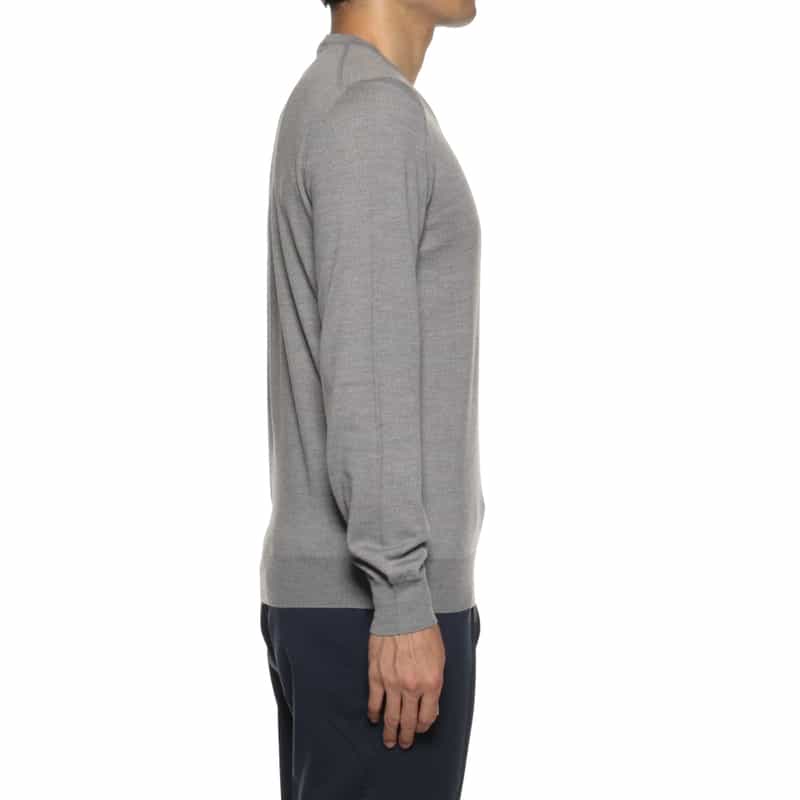 MAURO OTTAVIANI MAURO OTTAVIANI＜マウロ オッタヴィアーニ＞ バーニーズ　ニューヨーク限定クルーネックニットプルオーバー GRAY