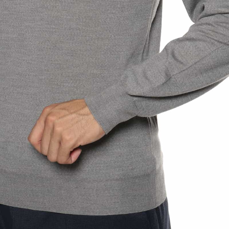 MAURO OTTAVIANI MAURO OTTAVIANI＜マウロ オッタヴィアーニ＞ バーニーズ　ニューヨーク限定クルーネックニットプルオーバー GRAY