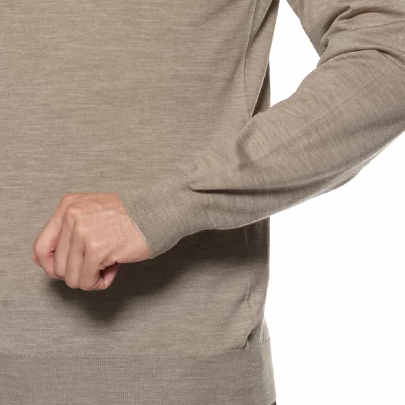 MAURO OTTAVIANI MAURO OTTAVIANI＜マウロ オッタヴィアーニ＞ バーニーズ　ニューヨーク限定タートルネックニットプルオーバー BEIGE