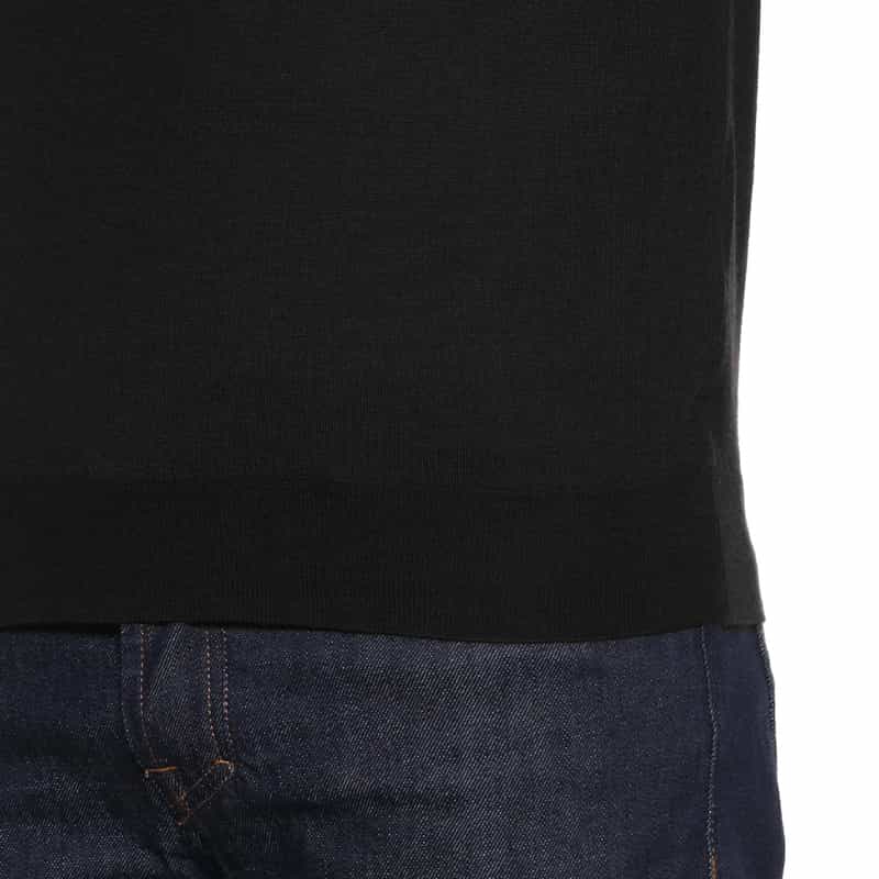 MAURO OTTAVIANI MAURO OTTAVIANI＜マウロ オッタヴィアーニ＞ バーニーズ　ニューヨーク限定モックネックニットプルオーバー BLACK