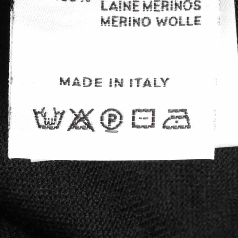 MAURO OTTAVIANI MAURO OTTAVIANI＜マウロ オッタヴィアーニ＞ バーニーズ　ニューヨーク限定モックネックニットプルオーバー BLACK