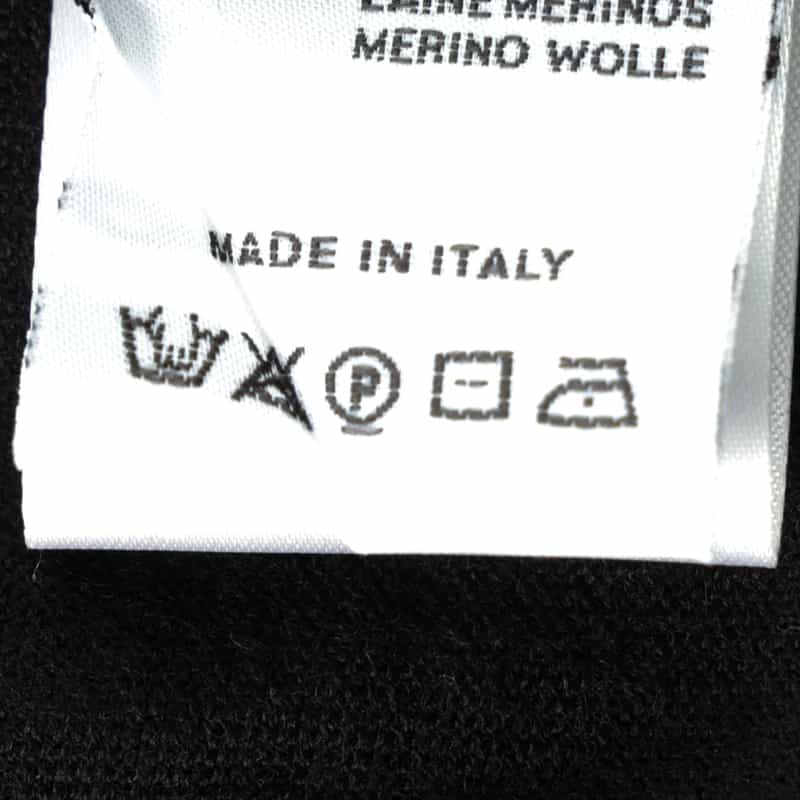 MAURO OTTAVIANI MAURO OTTAVIANI＜マウロ オッタヴィアーニ＞ バーニーズ　ニューヨーク限定ジップアップニットカーディガン BLACK