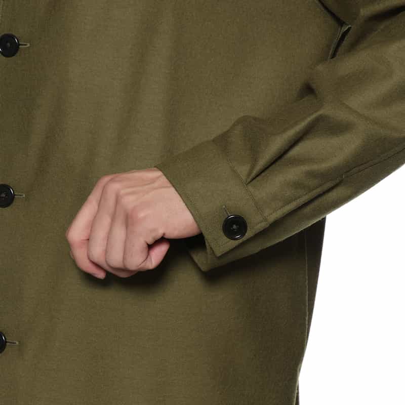 BARNEYS NEW YORK セットアップ オーバーシャツジャケット KHAKI