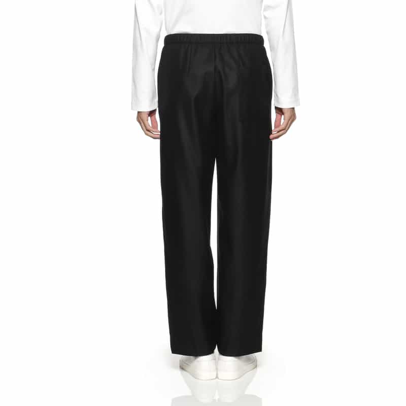 BARNEYS NEW YORK セットアップ イージーワイドストレートパンツ BLACK