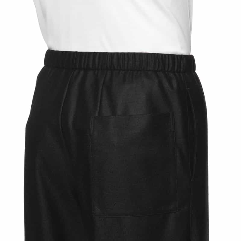 BARNEYS NEW YORK セットアップ イージーワイドストレートパンツ BLACK